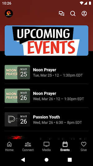 Heritage Fellowship US Screenshot 3