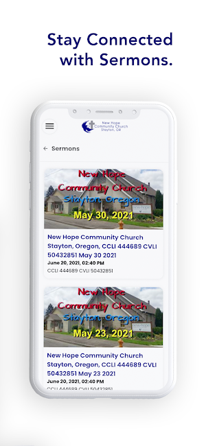 New Hope Community Church Screenshot 2