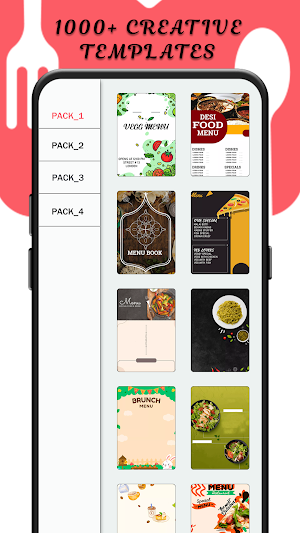 Menu Maker Screenshot 3