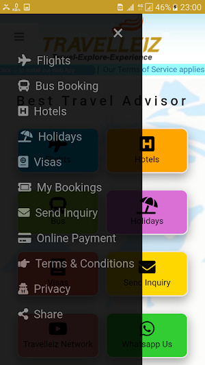 Travelleiz - Book Flights, Hot Screenshot 1