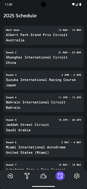 Clutched | Real-Time F1 Data Screenshot 1
