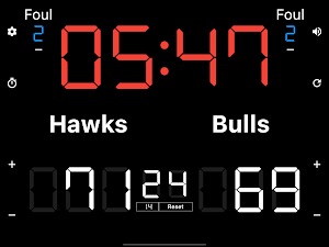 Basketball Scoreboard Screenshot 2