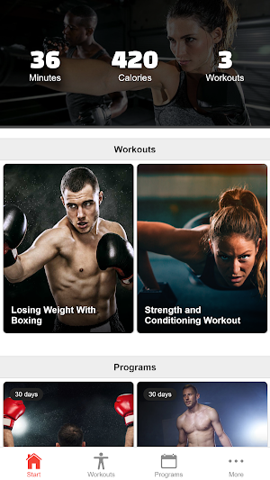 Train Like a Boxer - Workout From Home Screenshot 0