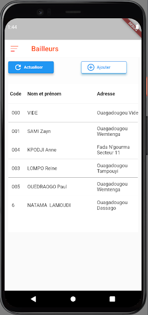 Agence GestImmo AIB Screenshot 1