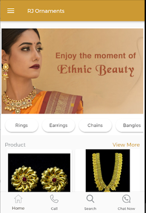 RJ Ornaments - Gold Silver Jewelry Wholesaler App Screenshot 1