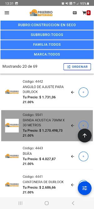 Palermo Materiales Screenshot 1