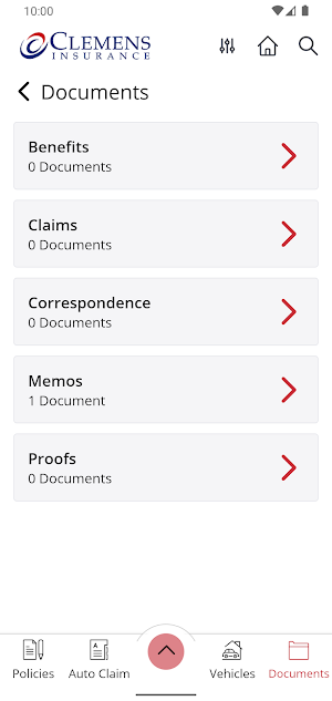 Clemens Insurance Screenshot 2
