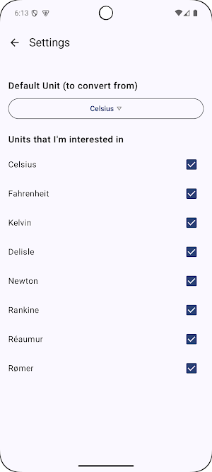 Temperature Converter Screenshot 3
