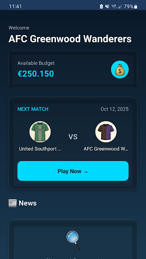 Cantera Football Manager Screenshot 0