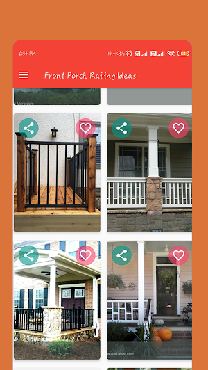 Front Porch Railing Ideas Screenshot 3