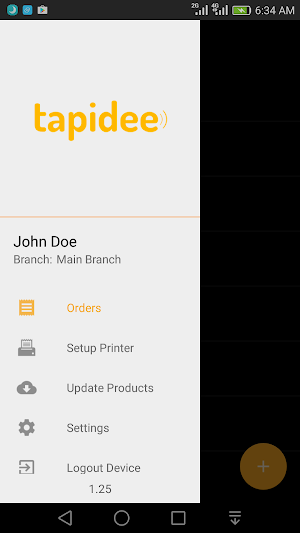 Tapidee Waiter by Nueca Screenshot 1