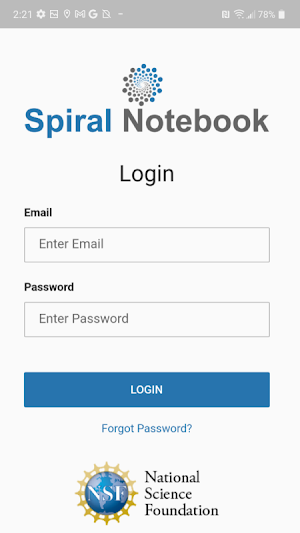 Spiral Notebook Screenshot 2