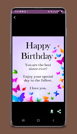 happy birthday little sister Screenshot 1