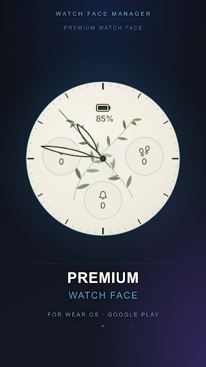 Botanic Calm Watch Face Screenshot 3