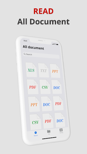 Document Reader and Viewer IOS Screenshot 1