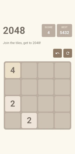 2048: Number puzzle game Screenshot 0