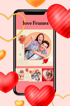 Valentine day photo frame 2023 Screenshot 1