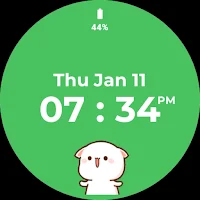 Animated Cat Watch Face