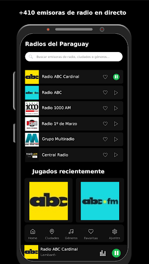 Radios del Paraguay Screenshot 0