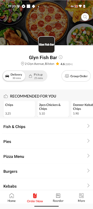 Glyn Fish Bar Screenshot 1