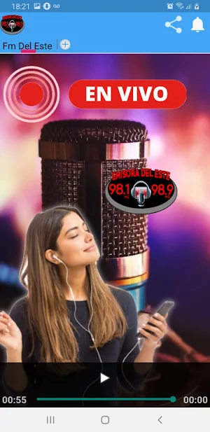 fm del este san salvador Screenshot 2
