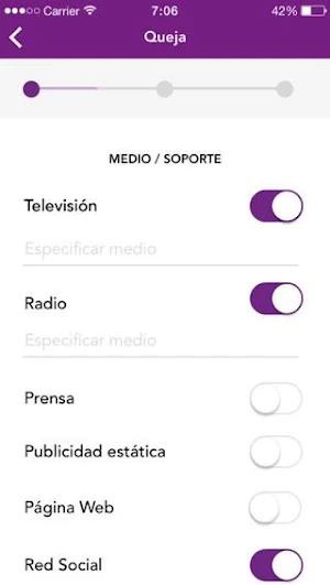 BEGIRA app Screenshot 2