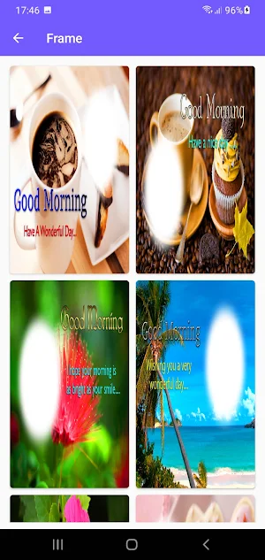 Good Morning & Night Frames Screenshot 3