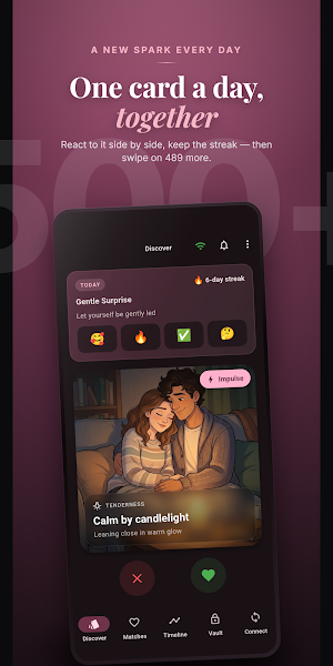Veluna: App for couples Screenshot 1