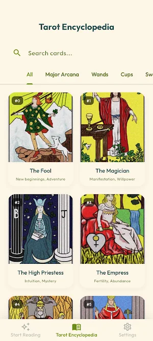 Zen Tarot တားရော့ဗေဒင် Screenshot 1