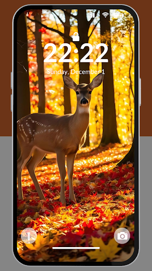 Deer Aesthetic Wallpaper 4K Screenshot 0