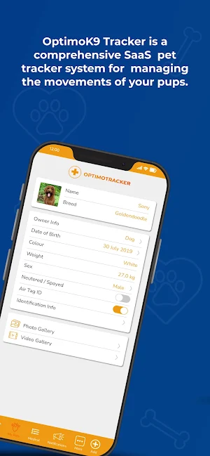 OptimoTracker Screenshot 2