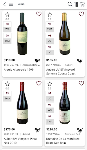 WineBank Screenshot 2