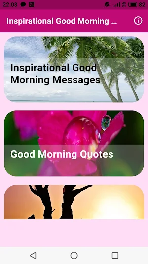 Inspirational Good Morning Quotes Screenshot 0