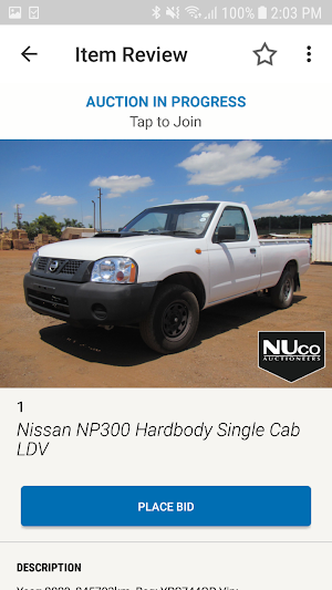 Nuco Auctioneers Screenshot 2