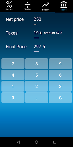 Percentage Calculator Screenshot 2