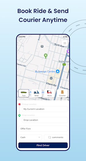ClickARide Screenshot 1