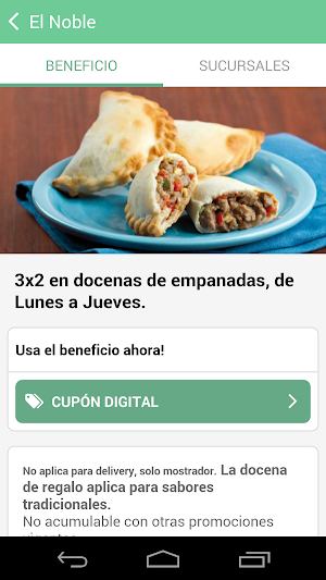 Beneficios Corporativos Screenshot 3