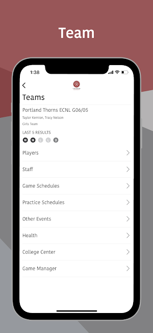 Portland Thorns Academy Screenshot 1