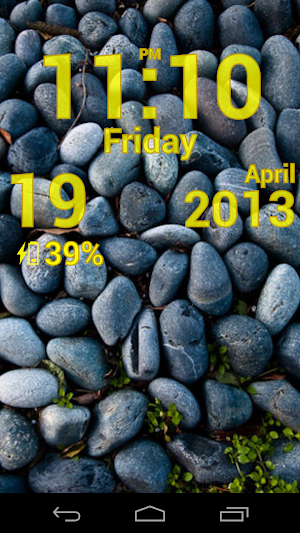 DIGI Clock Live Wallpaper Screenshot 3