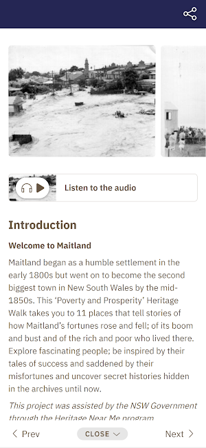 Maitland Walks Screenshot 2