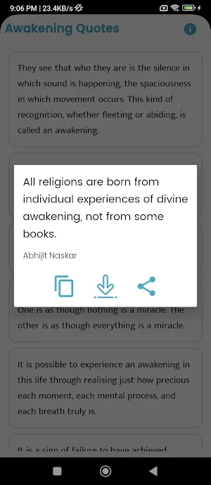 Awakening Quotes and Sayings Screenshot 3