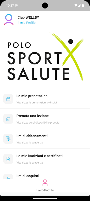 POLO SPORTXSALUTE Screenshot 2