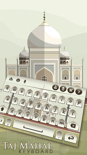 Taj Mahal Keyboard Screenshot 1