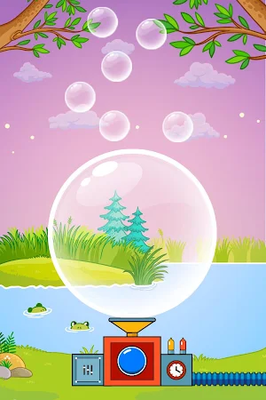 Bubbles fun and educational game for Toddler Kids Screenshot 2