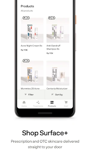 Surface: Personalized Skincare Screenshot 1