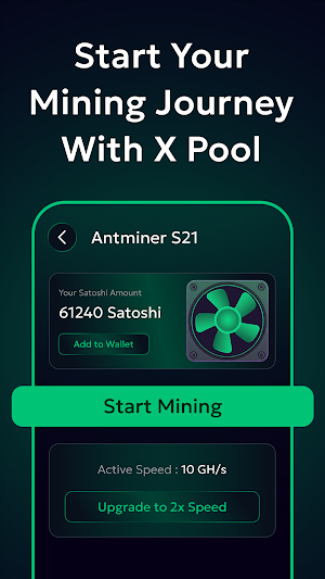 X Pool - BTC Miner Farm Screenshot 2