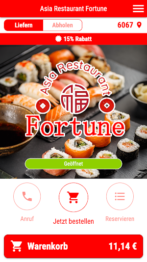 Asia Restaurant Fortune Screenshot 0