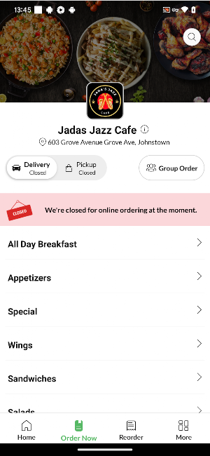 Jadas Jazz Cafe Screenshot 1