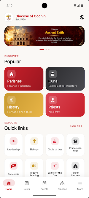 Diocese of Cochin Screenshot 0