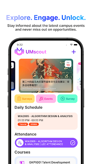 UMscout | App for UM Screenshot 1